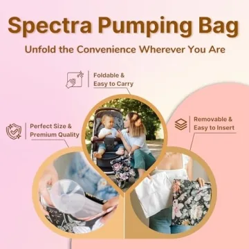 Iris & Ella Breast Pump Wet Dry Bag - Stylish & Functional