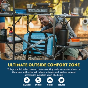GCI OUTDOOR Master Cook Station Portable Kitchen Table