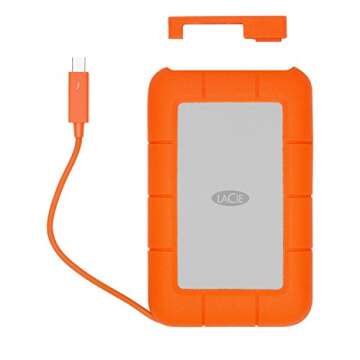 LaCie 4TB Rugged RAID 2.5" External Hard Drive, Thunderbolt, USB 3.0