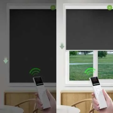 ZSHINE Motorized Blackout Window Blinds For Home & Office