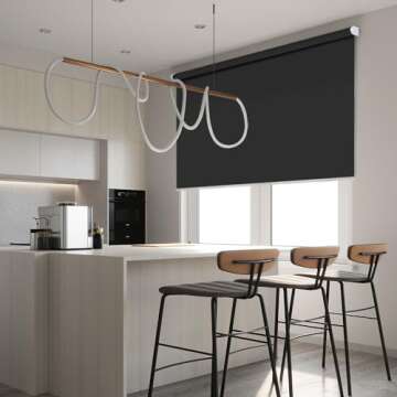 ZSHINE Motorized Blackout Window Blinds For Home & Office