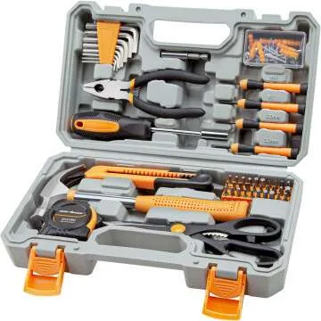 CARTMAN Tool Set - 148-Piece Household Hand Tools Kit with Storage Case