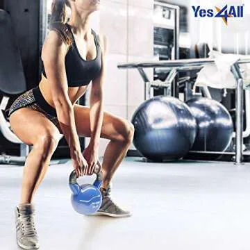 Yes4All Kettlebell Weight Sets for Strength Training