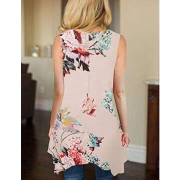 Viracy Floral Tank Top - Stylish Summer Comfort