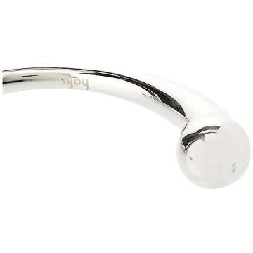 Njoy Pure Adults G Spot Metal Wand 7.5 Inch Polished Steel