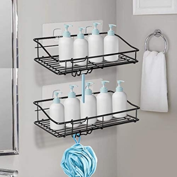 Nieifi Shower Caddy Shelf Stainless Steel Storage 2-Pack
