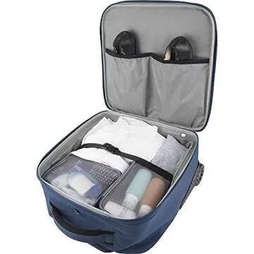 Travelon Quilted Anti-Theft Carry-On Bag - Dark Bordeaux  