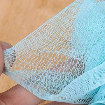 Bath Loofah Shower Sponge Pouf Body Scrubber Exfoliator Scrubber Ball (Set of 6)