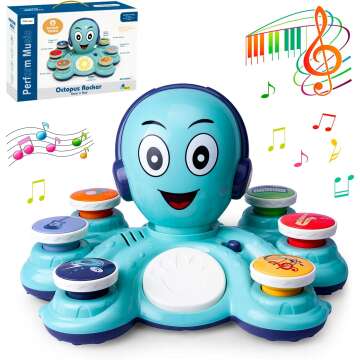 Baby Musical Toys for Toddlers - Octopus Instruments