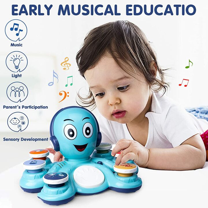 Baby Musical Toys for Toddlers - Octopus Instruments