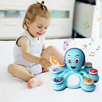 Baby Musical Toys for Toddlers - Octopus Instruments
