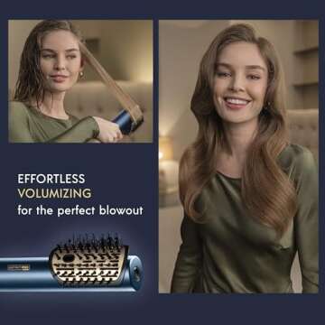 INFINITIPRO BY CONAIR DigitalAIRE Hair Dryer | Drying Wand, Straightener, Styler, All in One | Powerful, Fast Blow Dryer with High Performance Straightening Brush, Volumizing Brush, and Styling Pick