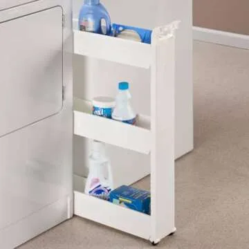 Miles Kimball Slim Storage Cart 3 Tier