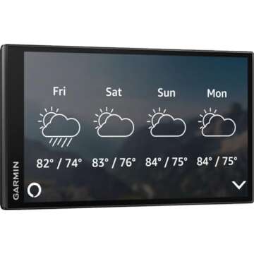 Garmin DriveSmart 65 with Amazon Alexa, Built-In Voice-Controlled GPS Navigator with 6.95” High-Res Display