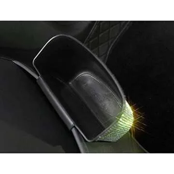 BlingSHD Car Trash Can with Rhinestones - Stylish & Compact