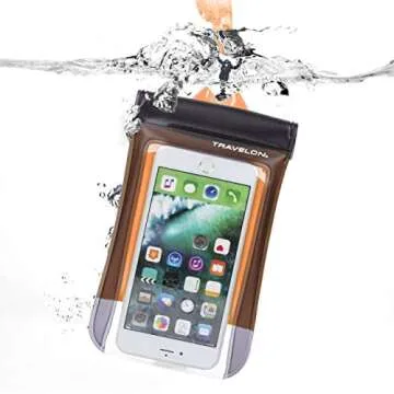 Travelon Waterproof Smart Phone Pouch for Adventures