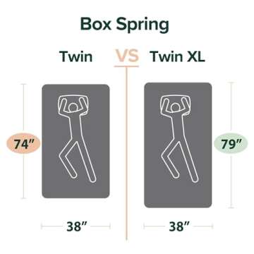 ZINUS 9 Inch Metal Smart Box Spring with Quick Assembly, Mattress Foundation, Strong Metal Frame, Easy Assembly, Twin