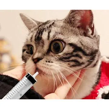 10 Pack - 20ml Plastic Syringe with Measurement, No Needle Suitable for Refilling and Measuring Liquids, Feeding Pets, Oil or Glue Applicator