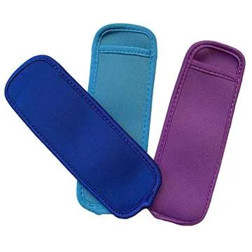 Popsicle Holder Bags for All Ages Reusable 6 Pack