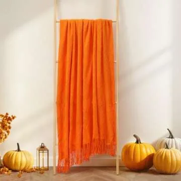 inhand Fall Throw Blanket for Cozy Autumn Decor