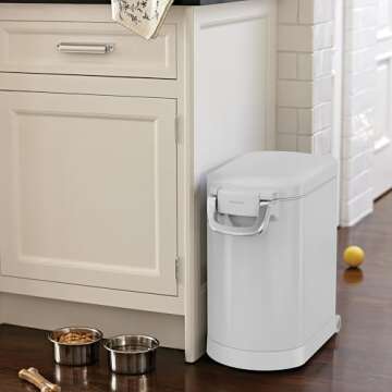 simplehuman 25 Liter Airtight Pet Food Storage Container