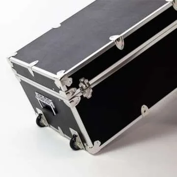 Rhino Large Essential College Trunk with Wheels - Secure Storage