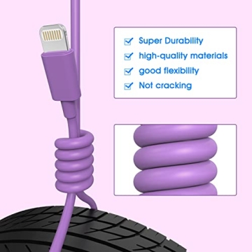 Apple Certified iPhone Charging Cables - 6Pack Fast Charge