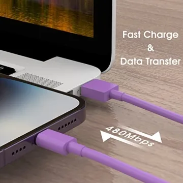 Apple Certified iPhone Charging Cables - 6Pack Fast Charge