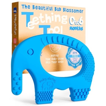 Baby Elefun Teething Toy - The Ultimate 5X Pain Relief Solution!