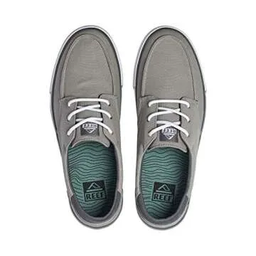 Reef Men's Deckhand 3 Shoes in Grey | Stylish Comfort