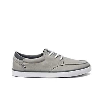 Reef Men's Deckhand 3 Shoes in Grey | Stylish Comfort