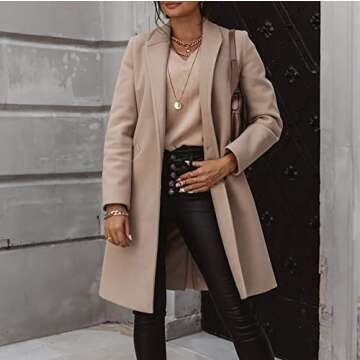 Elegant Women's Trench Coat for Stylish Comfort