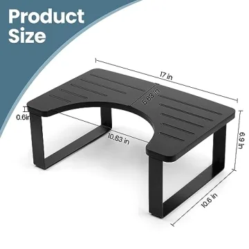 JOPSTDI Bamboo Toilet Portable Stool for All Ages