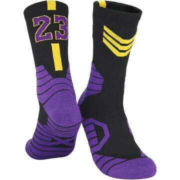 Basketball Socks with Ankle Support - 3 Pairs