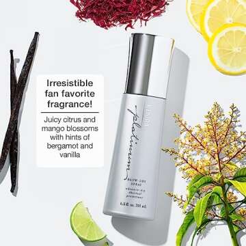 Kenra Platinum Blow-Dry Spray | Time-Saving Heat Protectant | Detangles, Smooths, and Softens | Eliminates Frizz & Resists Humidity | Medium To Coarse Hair | 3.4 fl. oz. (2-Pack)