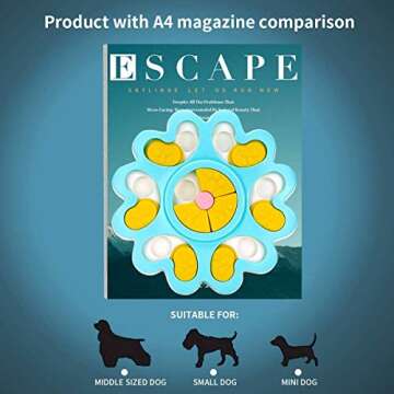 HOPET Durable Dog Tug Toy for Training and Dental Health