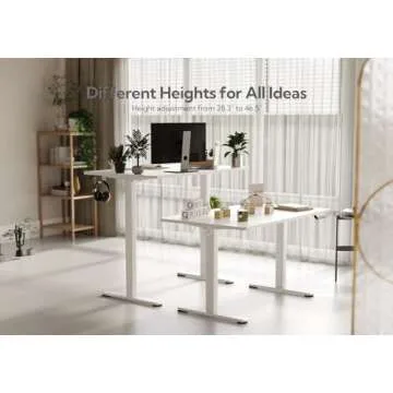 Claiks Electric Standing Desk for Custom Ergonomic Workspace