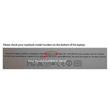 XSKN Logic Pro X Keyboard Skin for MacBook - Shortcuts Included