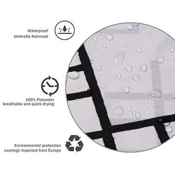 Uphome Moroccan Shower Curtain Black and White Geometric Print Fabric Shower Curtain Set with Hook Chic Trellis Boho Bathroom Decor Heavy Duty, 72x72