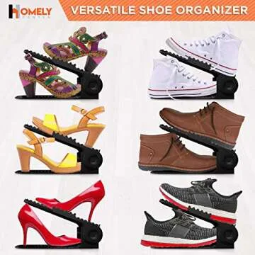 10PCS Shoe Stackers - Space-Saving Organizer for All Shoes