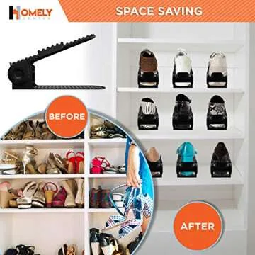 10PCS Shoe Stackers - Space-Saving Organizer for All Shoes