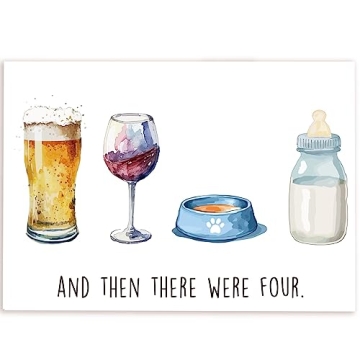 Funny Baby Shower Card for New Parents - HEALSLA