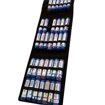 Compact Homeopathy Storage Case for 42 Tubes - Travel Friendly