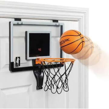 Majik Indoor Basketball Hoop with LED Scoring