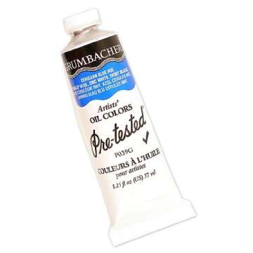 Grumbacher Pre-Tested Artists' Oil Colors 1.25 oz. thalo blue P203