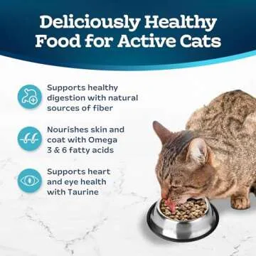 Blue Buffalo Tastefuls Natural Active Dry Cat Food 15-lb