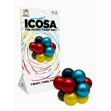 Brainwright ICOSA Atomic Fidget Ball for All Ages