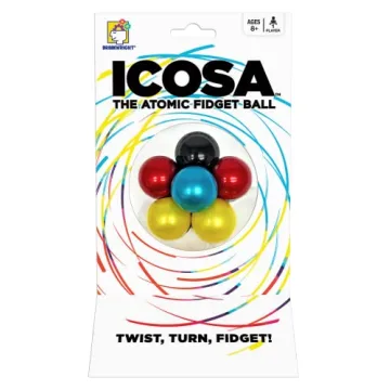 Brainwright ICOSA Atomic Fidget Ball for All Ages
