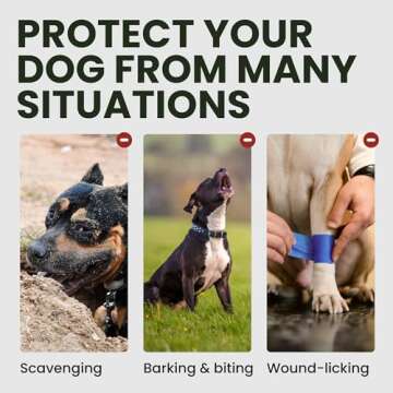 Adjustable BRONZEDOG Pitbull Muzzle for Training & Safety