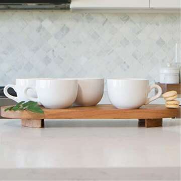 Serami Oversized Ceramic Coffee Mug with Handle - Large 22 oz Coffee Cup, Perfect for Latte, Cappucc...